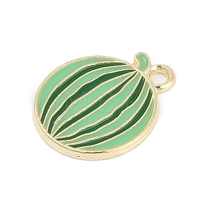 Alloy Enamel Pendants FIND-K020-21A-G-1