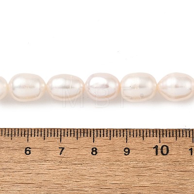 Natural Cultured Freshwater Pearl Beads Strands PEAR-I007-01E-06A-1