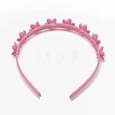 Plastic Hair Bands OHAR-T003-01-1
