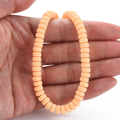 Handmade Polymer Clay Beads Strands CLAY-N008-130-1