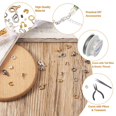Yilisi DIY Jewelry Making Findings Kit DIY-YS0001-68-1