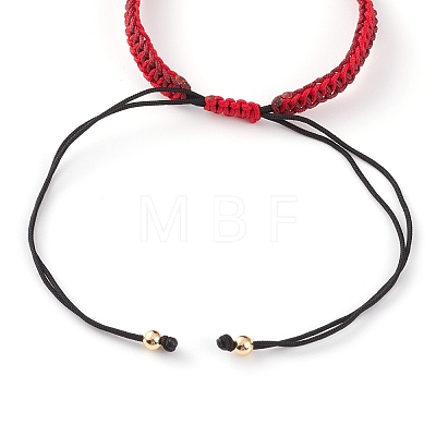 Adjustable Nylon Thread Braided Bracelet Making AJEW-JB00857-08-1