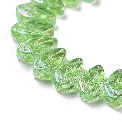 Electroplate Glass Beads Strands EGLA-C005-02A-AB01-1