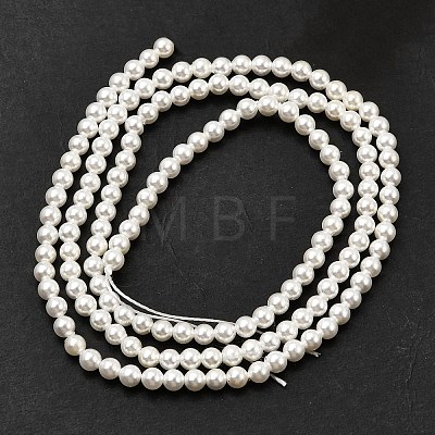 Electroplated Shell Pearl Beads Strands BSHE-K017-2.5mm-1