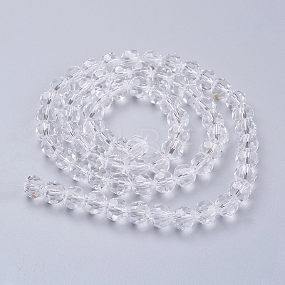 Glass Beads Strands EGLA-J042-8mm-12-1