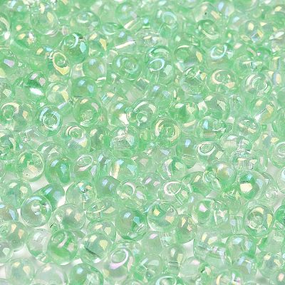 6/0 Inside Colours Glass Seed Beads SEED-A034-03A-1