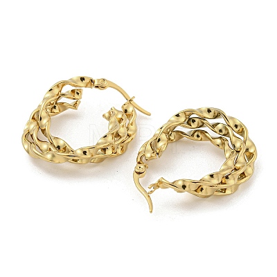 304 Stainless Steel Earrings for Women EJEW-E305-17G-01-1