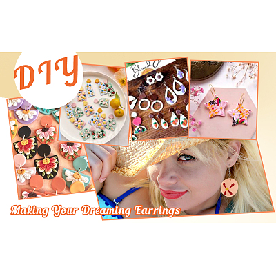 Fashewelry DIY Earring Making Finding Kit DIY-FW0001-19-1