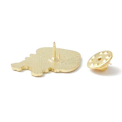 Mushroom Skating Enamel Pin JEWB-K053-34LG-1