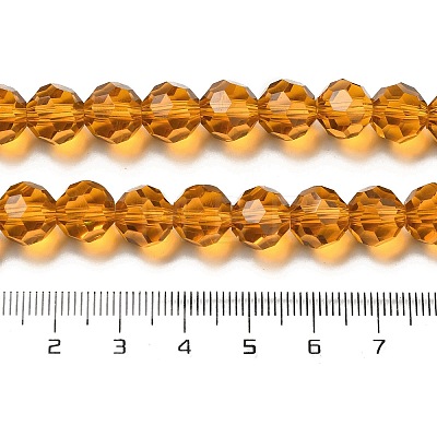 Transparent Glass Beads EGLA-A035-T10mm-D04-1