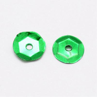 Plastic Paillette Beads PVC-A001-4mm-04-1