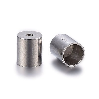 Tarnish Resistant 304 Stainless Steel Cord Ends LS-X-STAS-H467-09P-6mm-1