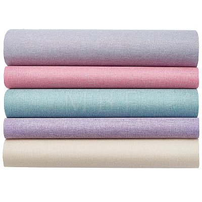 10Pcs 5 Colors Linen Fabric Book Covers FIND-CP0003-80C-1