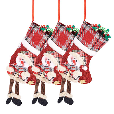 Christmas Theme Non-woven Fabrics Bags ABAG-TAC0005-03A-1