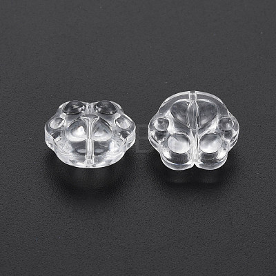 Transparent Baking Painted Glass Beads GLAA-S190-021-A04-1