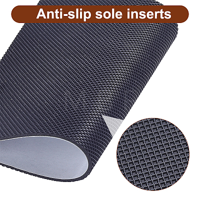 8Pcs 2 Styles Self-adhesive Synthetic Rubber Non-slip Shoe Sole Pad DIY-NB0015-90-1