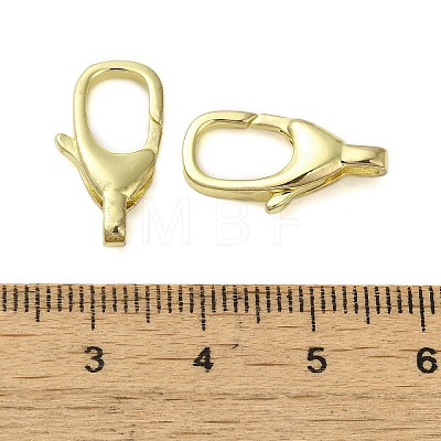 Brass Lobster Claw Clasps KK-B089-20B-G-1