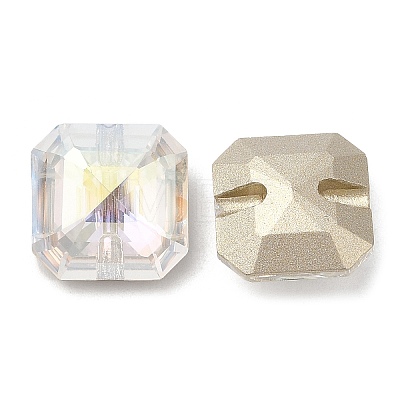 K5 Glass Rhinestone Buttons RGLA-H109-10-1