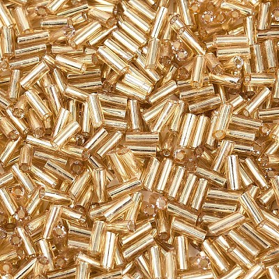 Glass Bugle Beads SEED-R011-22-1