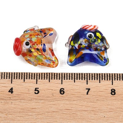 Handmade Lampwork Beads LAMP-E039-04-1