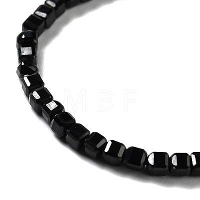 Natural Black Spinel Beads Strands G-D467-A04-02-1