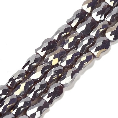 Electroplate Glass Beads Strands EGLA-P066-01A-AB01-1