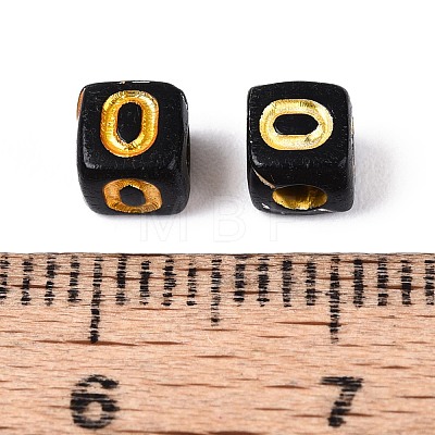Opaque Acrylic Beads SACR-T035-20N-1