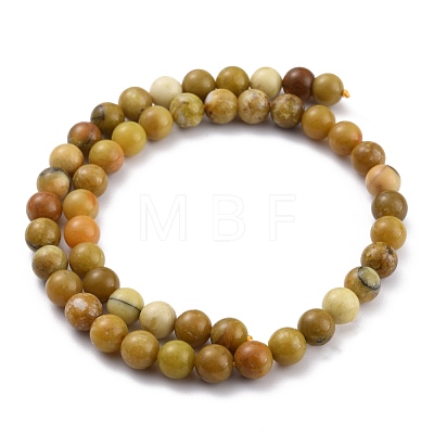 Natural Yellow Opal Beads G-P446-02B-1