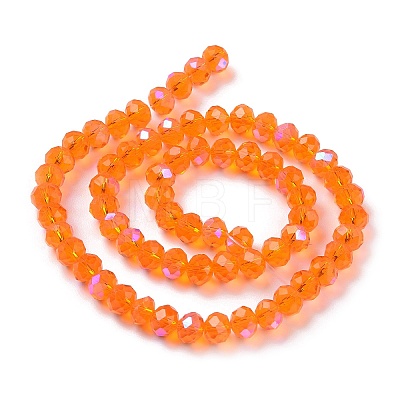 Electroplate Glass Beads Strands LS-EGLA-A034-T2mm-L07-1
