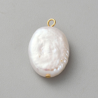 Natural Baroque Keshi Pearl Pendants LS-KK-CJC0025-001G-09-1