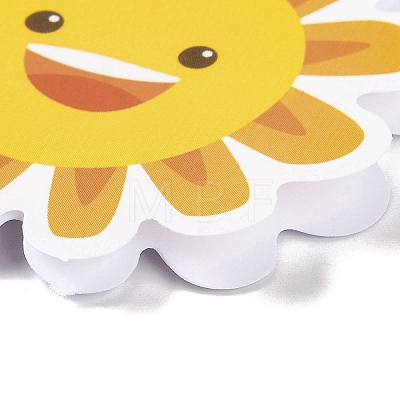 Sun PVC Adhesive Waterproof Stickers Set DIY-F150-06-1