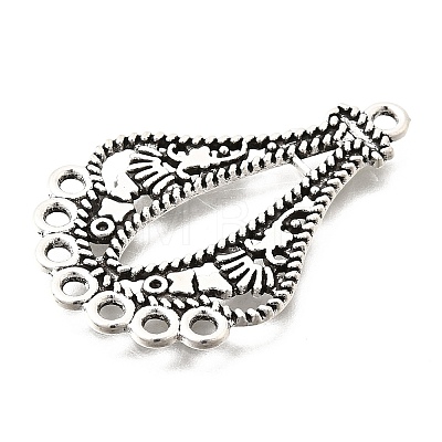 Tibetan Style Alloy Chandelier Component Links FIND-D042-06D-AS-1
