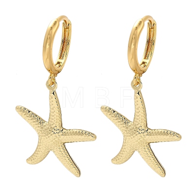 Brass Hoop Earrings EJEW-Q036-03C-G-1