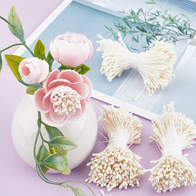 6Bundles Gypsum Artificial Flower Heart Core DIY-GF0014-11B-1