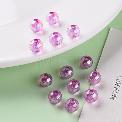 Transparent Acrylic Beads MACR-S370-B8mm-739-1