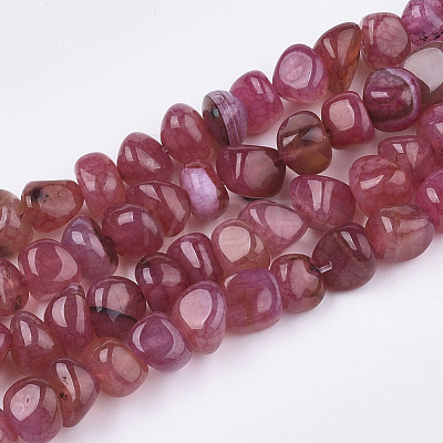 Natural Dragon Veins Agate Beads Strands X-G-S349-28F-1