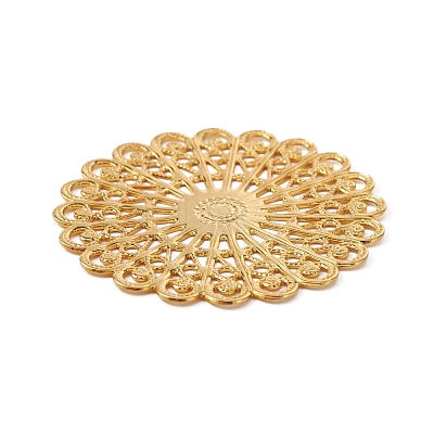 Brass Filigree Joiners FIND-TAC0002-037G-1