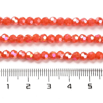 Opaque Glass Beads Stands EGLA-A035-P4mm-B03-1