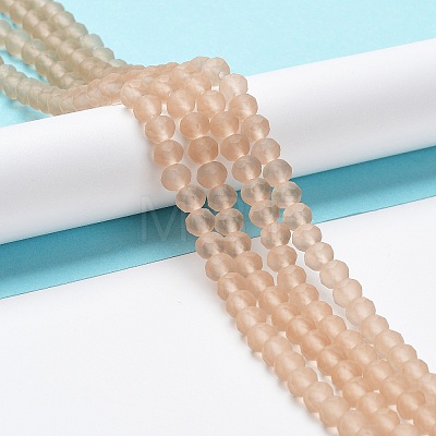 Transparent Glass Beads Strands EGLA-A044-T2mm-MD20-1