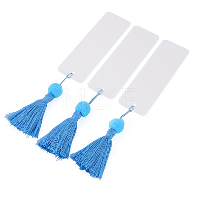 6Pcs Blank Kraft Paper Bookmark AJEW-TADJ0001-31H-1