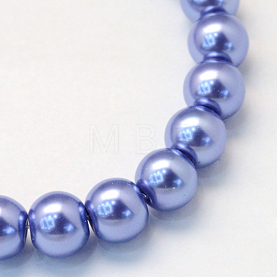 Baking Painted Glass Pearl Bead Strands HY-Q003-3mm-09-1