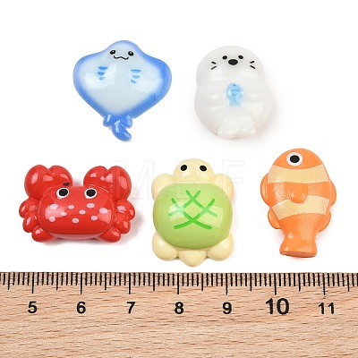 Marine Organism Resin Ornaments RE-CBA17C4-06-1