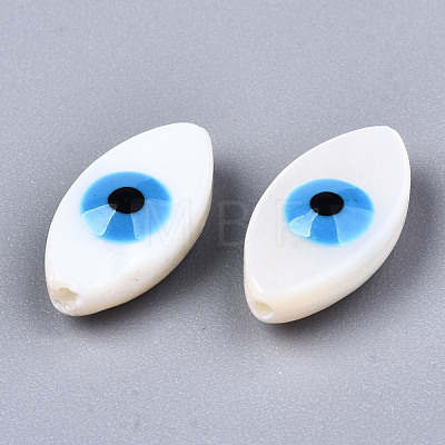 Natural Freshwater Shell Beads SHEL-T018-01A-1