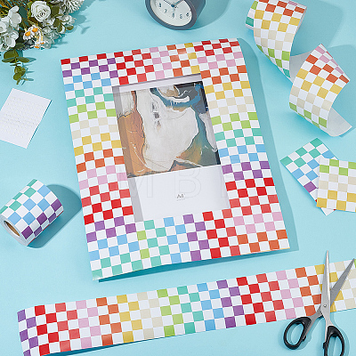 2 Rolls Paper Self-Adhesive Stickers DIY-OC0015-12-1