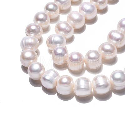 Natural Cultured Freshwater Pearl Beads Strands PEAR-N013-10A-1