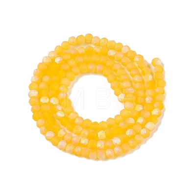 Transparent Glass Beads Strands EGLA-A044-T2mm-MB05-1