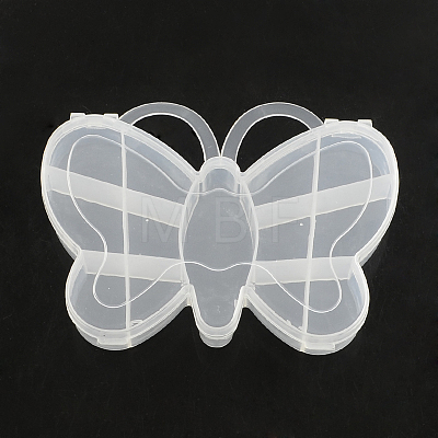 Butterfly Plastic Bead Storage Containers LS-CON-Q023-14-1