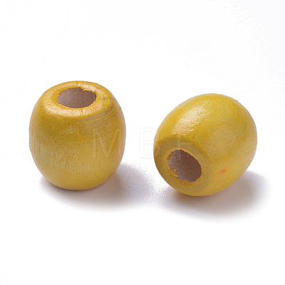 Dyed Natural Wood Beads X-WOOD-Q007-16mm-M-LF-1