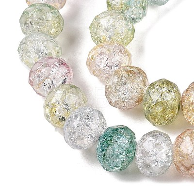 Transparent Glass Beads Strands GLAA-T023-10mm-A07-1