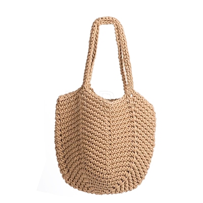 Woven Cotton Shoulder Bags PW-WG34182-02-1